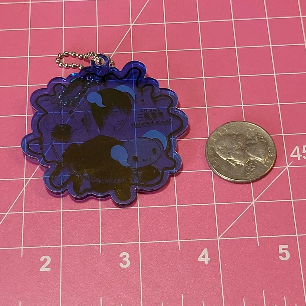 Black-Clothed Pretty Boy & Lloromannic - Junji Ito Acrylic Charm